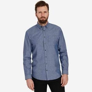 Frank + Oak Odessa Chambray Long Sleeve Shirt XL